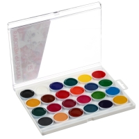 Акварель 24цв пластик, «Кошечка мари», европодвес Акварель 24цв пластик, «Кошечка мари», европодвес