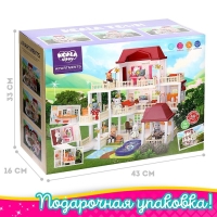 Дом для кукол «Коттедж» с аксессуарами Дом для кукол «Коттедж» с аксессуарами