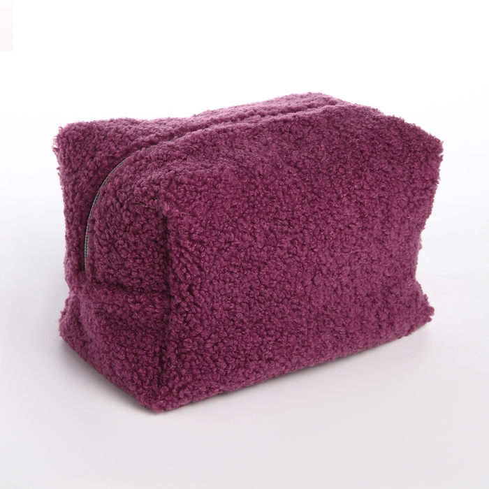 Косметичка дорожная женская с подкладом TEXTURA, цвет фиолетовый Косметичка дорожная женская с подкладом TEXTURA, цвет фиолетовый