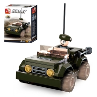 Конструктор Армия &laquo;Джип&raquo;, 83 детали