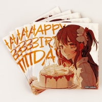 Салфетки бумажные 25*25см &laquo;Аниме&raquo; (набор 20 шт)