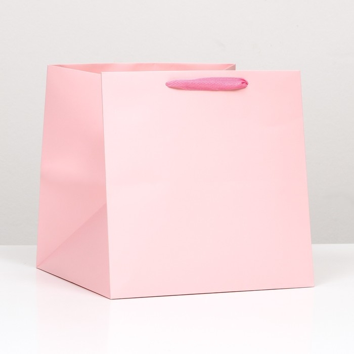 Пакет под торт 40х40х40cm Розовый, 1шт Пакет под торт 40х40х40cm Розовый, 1шт