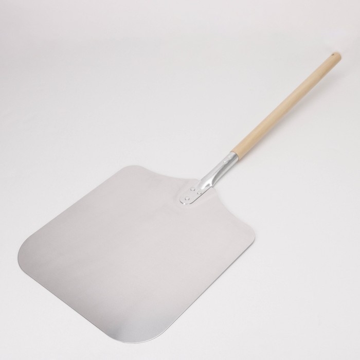 Лопата для пиццы из нержавеющей стали &laquo;Общепит&raquo;, 96&times;35,5&times;2 см, полотно 35,5&times;40 см, толщина 1,5 мм