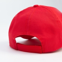 Кепка для девочки MINAKU "LOVE" цвет красный, р-р 52 Кепка для девочки MINAKU "LOVE" цвет красный, р-р 52