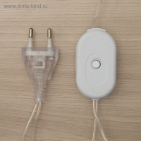 Светодиодная фигура &laquo;Медведь малый&raquo; 28 &times; 25 &times; 15 см, акрил, 40 LED, 220 В, свечение белое