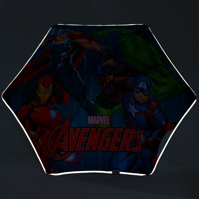 Зонт детский. Мстители, 6 спиц d=90 см Зонт детский. Мстители, 6 спиц d=90 см