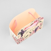 Переноска для цветов складная &laquo;Расцветай&raquo;, 17 &times; 13 &times; 7 см