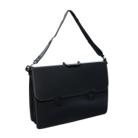 Папка для чертежей и рисунков A3, 520 х 370 х 12мм, с ручкой, пластиковая, 2 отделения, плечевой ремень, deVENTE