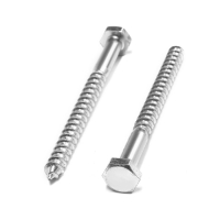 Шуруп-болт ТУНДРА, сантехнический, оцинкованный, DIN 571, М10х120 мм, 4,8 - 5 кг Шуруп-болт ТУНДРА, сантехнический, оцинкованный, DIN 571, М10х120 мм, 4,8 - 5 кг