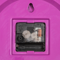 Часы настенные, d-28 см, детские, "Пони", бесшумные, фиолетовый обод