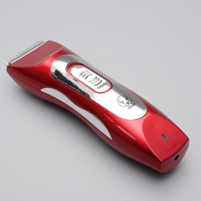 Машинка для стрижки Pet Clipper электрическая, 3 Вт, красная Машинка для стрижки Pet Clipper электрическая, 3 Вт, красная