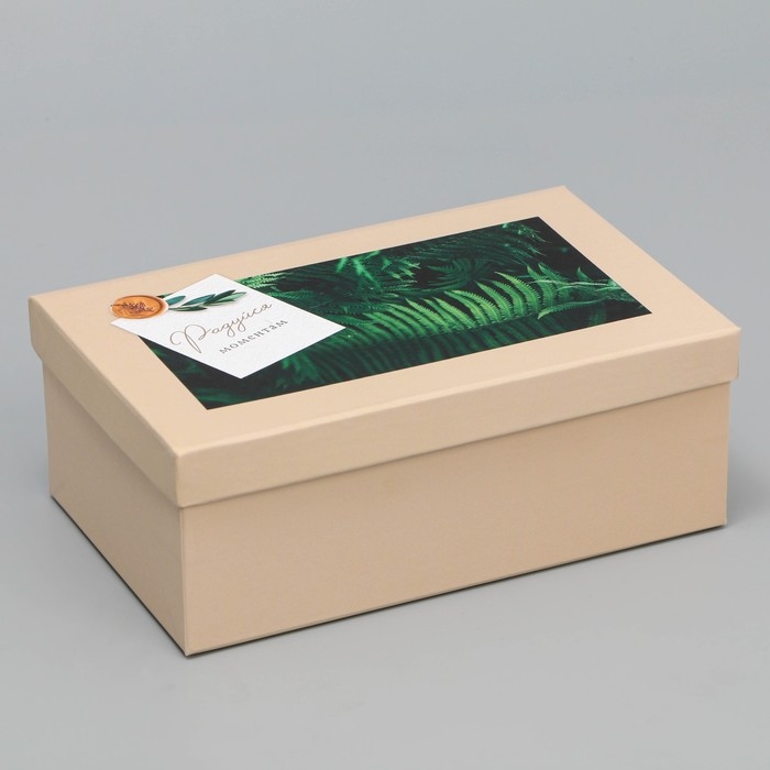 Набор коробок 15 в 1, упаковка подарочная, &laquo;Эко&raquo;, 12 х 7 х 4 см - 44 х 31 х 15 см