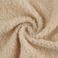 Лоскут мех &laquo;Барашек&raquo;, 50 &times; 50 см, 500 г/м, цвет бежевый №2