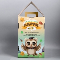 Мягкая игрушка «1 сентября: Совушка с книжкой», цвет коричневый Мягкая игрушка «1 сентября: Совушка с книжкой», цвет коричневый