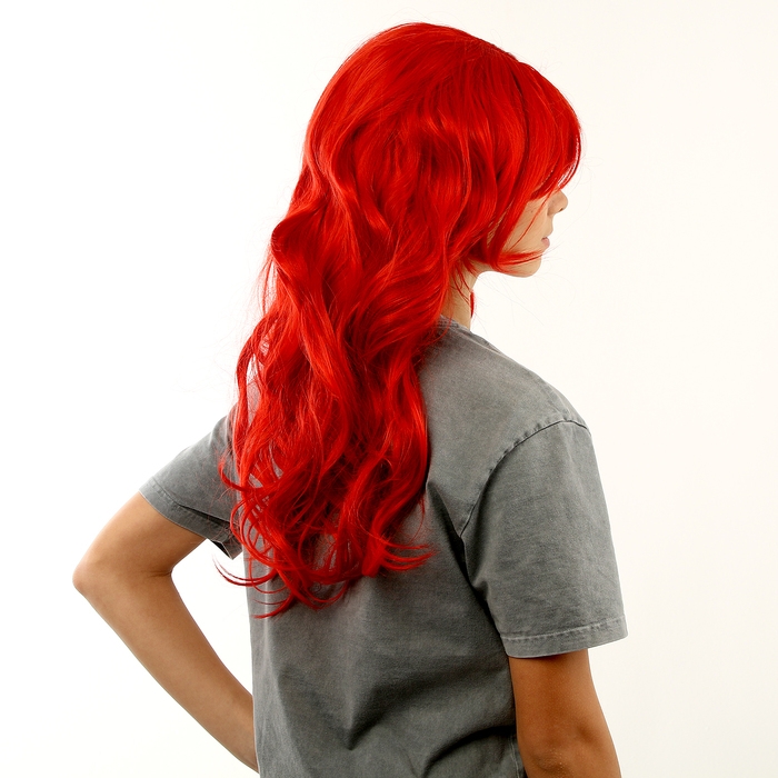 Карнавальный парик &laquo;Аниме&raquo; огненно-рыжий