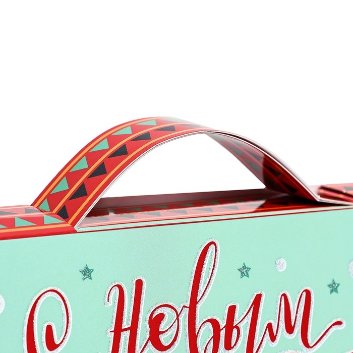 Подарочная коробка Подарочная коробка "Весёлая команда", 21,4 х 22,5 х 9,3 см