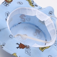 Панама детская "Зверушки" MINAKU, цв,голубой , р-р 50 Панама детская "Зверушки" MINAKU, цв,голубой , р-р 50