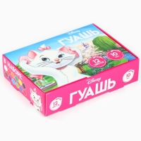 Гуашь 12 цветов по 10 мл, «Кошечка Мари», Коты Аристократы Гуашь 12 цветов по 10 мл, «Кошечка Мари», Коты Аристократы