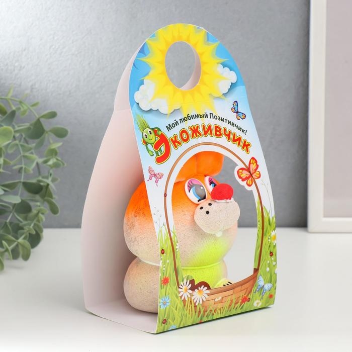 Растущий подарок травка Экоживчик "Зайчик новинка"