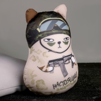 Игрушка антистресс, кот "Настоящий защитник"