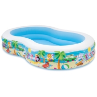 Бассейн надувной &laquo;Морской берег&raquo;, 262 х 160 х 46 см, от 3 лет, 56490NP INTEX