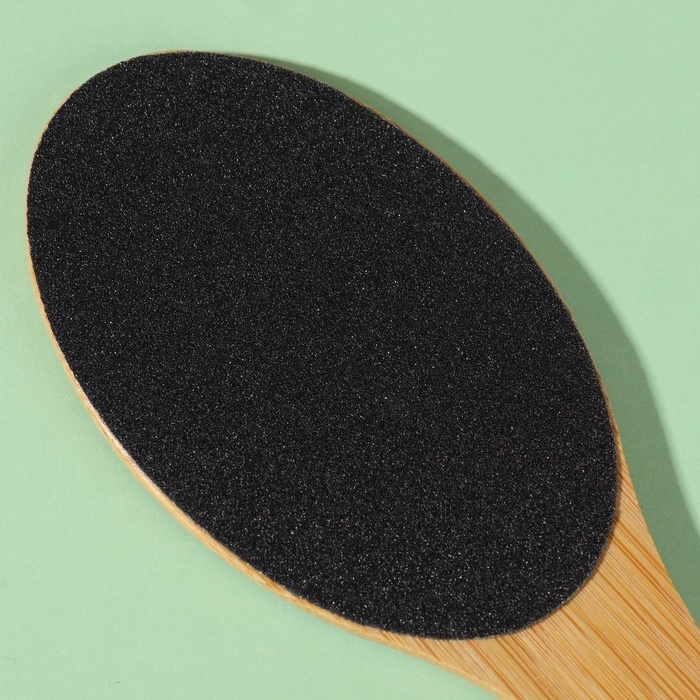 Пилка для ног «BAMBOO», наждачная, двусторонняя, с подвесом, 21 см, бамбуковая Пилка для ног «BAMBOO», наждачная, двусторонняя, с подвесом, 21 см, бамбуковая