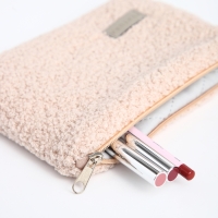 Косметичка на молнии, TEXTURA, цвет бежевый Косметичка на молнии, TEXTURA, цвет бежевый