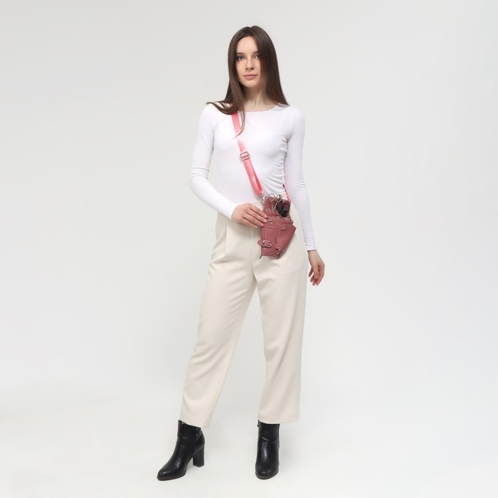 Сумка для мастера, 23 &times; 13,7 см, длина ремня 117 см, цвет МИКС