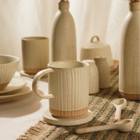 Набор подставок под горячее SL Home «Виенто», d=10 см, цвет бежевый Набор подставок под горячее SL Home «Виенто», d=10 см, цвет бежевый