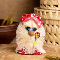 Оберег &laquo;Домовой с ложкой&raquo;, 12 см, микс