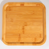 Блюдо для подачи с крышкой Доляна Goldie, 24,5&times;24,5 см