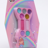 Набор косметики для девочек тени для век, блеск для губ, румяна, микс Набор косметики для девочек тени для век, блеск для губ, румяна, микс