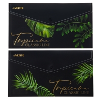 Папка-конверт на кнопке Travel, 260 х 140мм, 180мкм, deVENTE Tropicana, тиснение фольгой, 3071241, МИКС Папка-конверт на кнопке Travel, 260 х 140мм, 180мкм, deVENTE Tropicana, тиснение фольгой, 3071241, МИКС