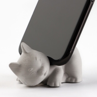 Подставка для телефона &laquo;Корги&raquo;, серая, 6,5 х 5 см