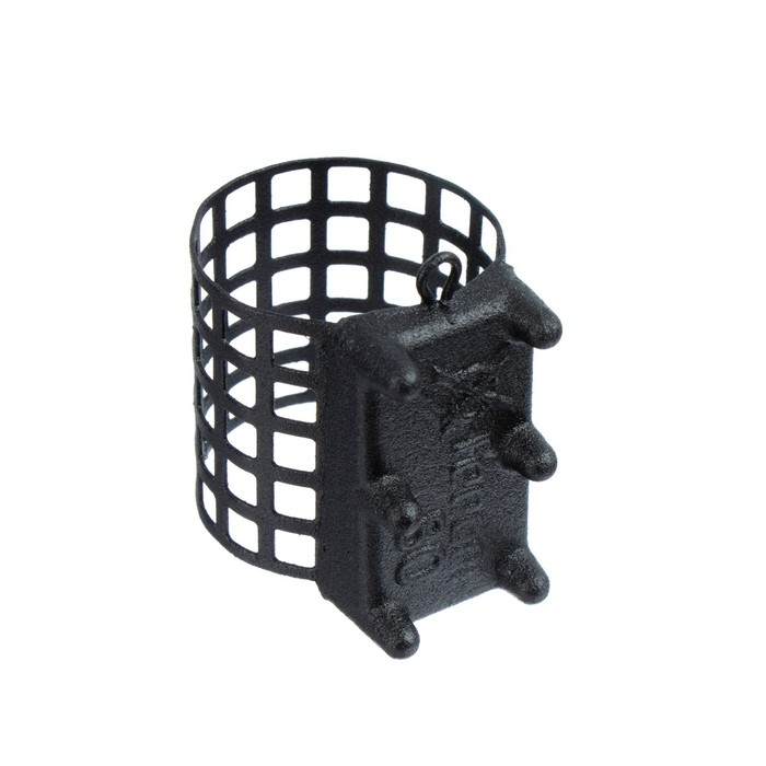 Груз-кормушка металлическая X-FEEDER ME GRUNT M PERFO, цвет Matt Black, 80 г, 35 мл Груз-кормушка металлическая X-FEEDER ME GRUNT M PERFO, цвет Matt Black, 80 г, 35 мл