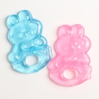 Прорезыватель охлаждающий с водой &laquo;Зайчик&raquo;, цвет МИКС, Крошка Я