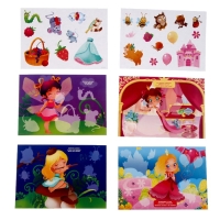 Набор для творчества: изготовление топперов, раскраска-наклейки и аппликация «Принцесса» Набор для творчества: изготовление топперов, раскраска-наклейки и аппликация «Принцесса»