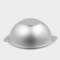 Казан для плова, 3,5 л, алюминиевая крышка, литые ручки, цвет серебряный Казан для плова, 3,5 л, алюминиевая крышка, литые ручки, цвет серебряный