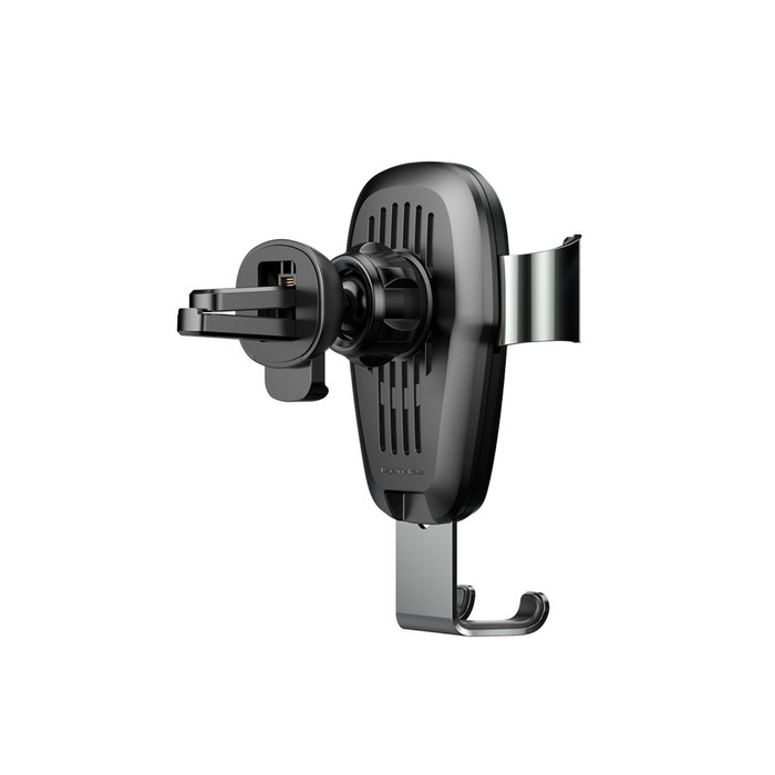 Держатель для смартфона в авто Baseus, 4-6.5 Держатель для смартфона в авто Baseus, 4-6.5", 2 А, автозахват, беспроводная зарядка, черный