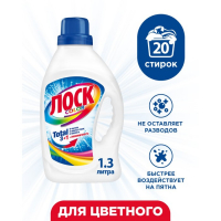 Жидкое средство для стирки Losk Color, гель, для цветных тканей, 1,3 л Жидкое средство для стирки Losk Color, гель, для цветных тканей, 1,3 л