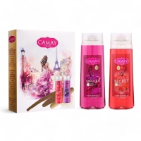 Подарочный набор женский CAMAY "Магическое заклинание": гель для душа 2 шт по 250 мл Подарочный набор женский CAMAY "Магическое заклинание": гель для душа 2 шт по 250 мл