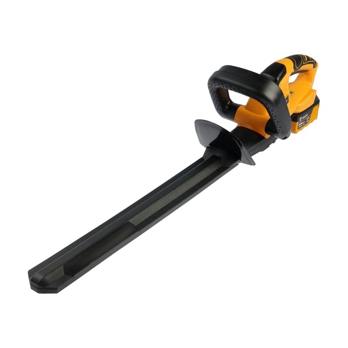 Кусторез аккумуляторный DEKO DKBC51, 20 В, 4 Ач, Li-lon, 510 мм, 1400 ход/мин, рез 14 мм Кусторез аккумуляторный DEKO DKBC51, 20 В, 4 Ач, Li-lon, 510 мм, 1400 ход/мин, рез 14 мм