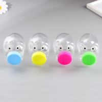 Баночка для скрапбукинга пластик "Поросёнок" 125 мл МИКС 7,5х5,7х5,2 см Баночка для скрапбукинга пластик "Поросёнок" 125 мл МИКС 7,5х5,7х5,2 см