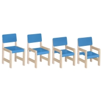 Стул регулируемый береза «Василек», цвет синий Стул регулируемый береза «Василек», цвет синий