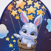 Рюкзак детский для девочки &laquo;Зайка на воздушном шаре&raquo;