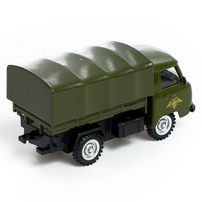 Машина металлическая &laquo;УАЗ 452. Армия&raquo;, инерция, 1:43