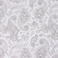 Комплект Экономь и Я "Огурцы" цв.серый: Простыня 145*214 см, 70*70 см, бязь, 120г, 100% хл