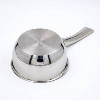 Ковш &laquo;Антея&raquo;, 1,5 л, d=16 см, стеклянная крышка, капсульное дно, металлическая ручка, индукция