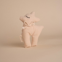 Мягкая игрушка &laquo;Оленёнок&raquo;, 15 см, цвет бежевый, с бантиком