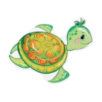 Набор для оформления "Весёлые морские обитатели" 10 деталей, 14,5 х 14,5 см Набор для оформления "Весёлые морские обитатели" 10 деталей, 14,5 х 14,5 см